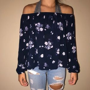 Hollister off the shoulder blouse